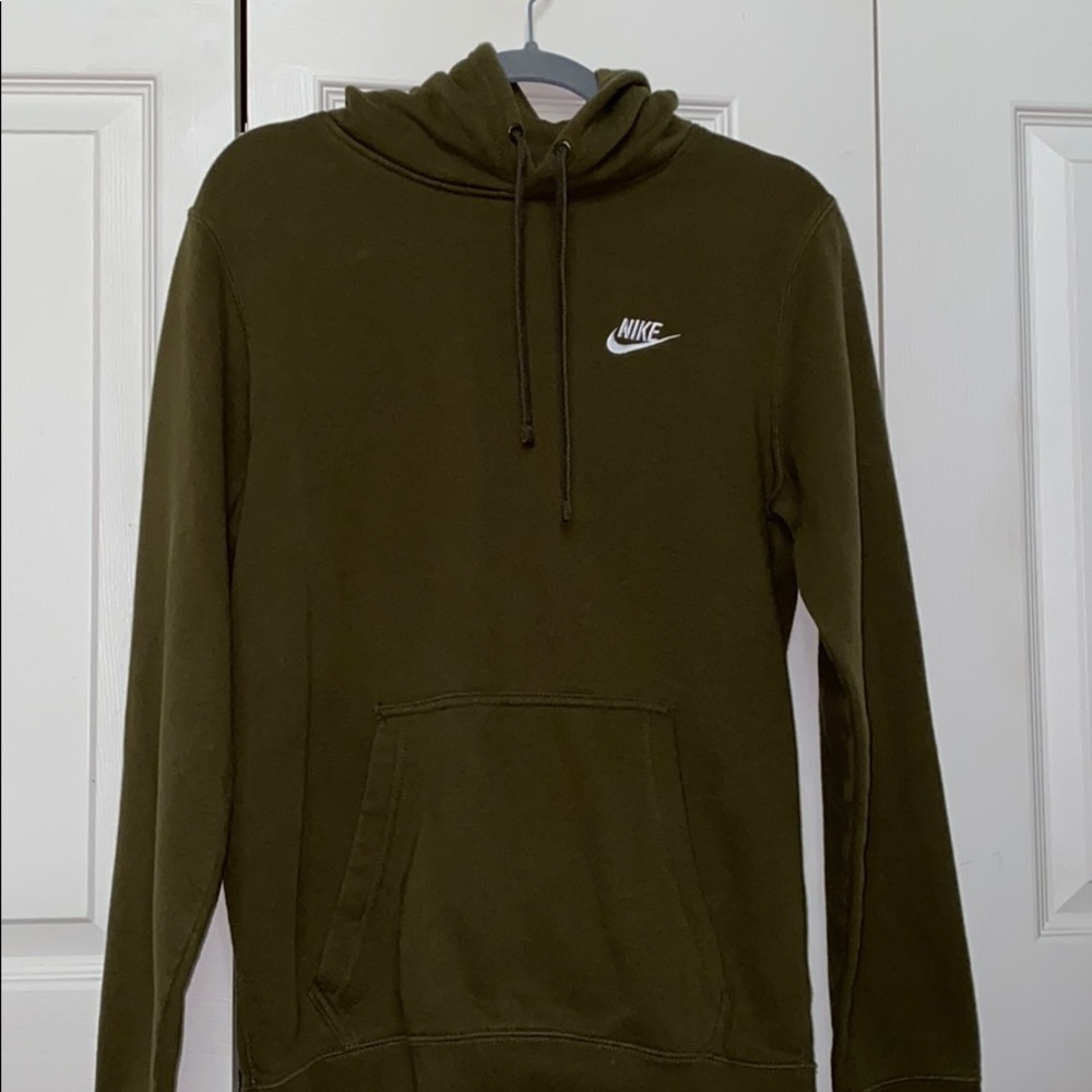 Olive Green Nike Hoodie